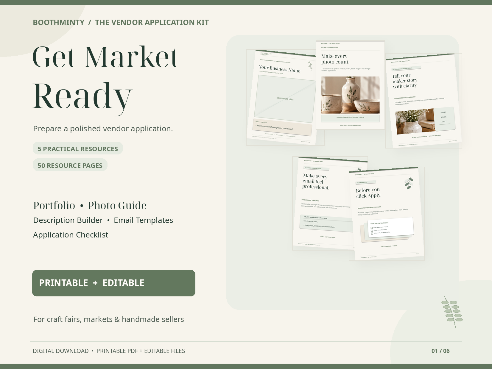 Craft Fair Profit & Inventory Calculator | BoothMinty